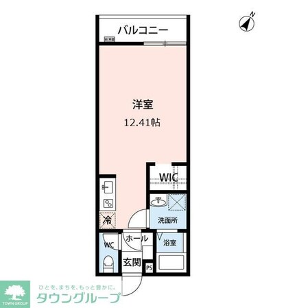 ヒルズ豊田の物件間取画像